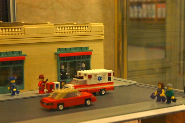<p>A Lego replica of Grand Central Terminal can be found near the Station Master's office.</p>
