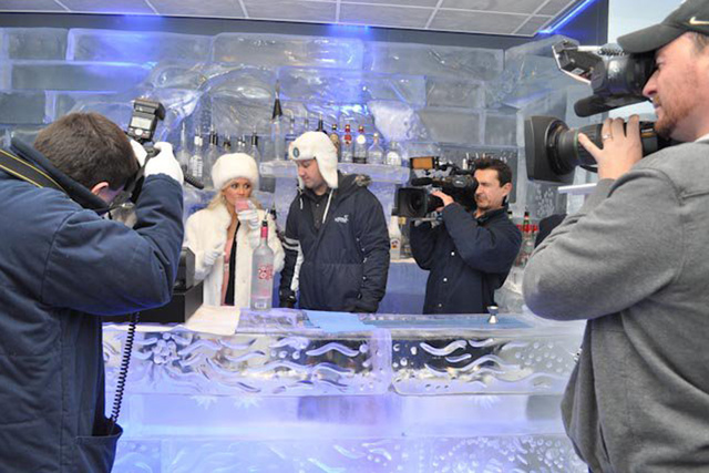 <p>Model and TV personality Holly Madison filmed an episode of her reality show on "E!" at one of Minus5's two bars in Las Vegas. Minus5 is opening a third ice bar at the Hilton New York in Midtown in March 2013.</p>
