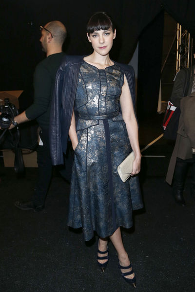 <p>Jenna Malone at the J. Mendel show at Lincoln Center, Wednesday, February 13, 2013.</p>
