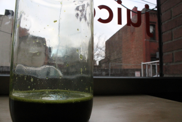 <p>Goodies will offer juice (pictured) as well as kombucha, coffee and tea.</p>
