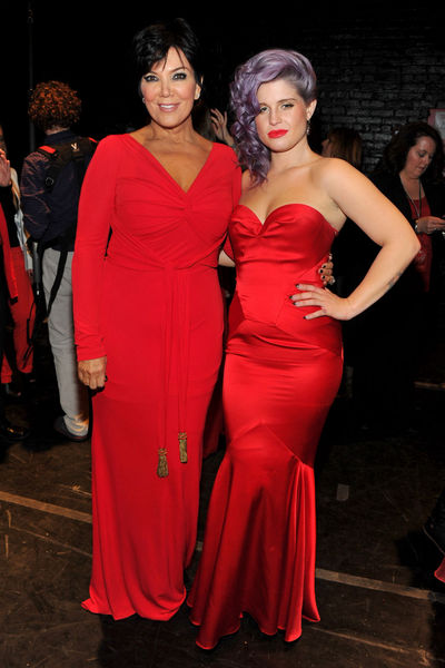<div>
	Kelly Osbourne and Kris Jenner at the Heart Truth Red Dress Collection at the Hammerstein Ballroom in Midtown.</div>
