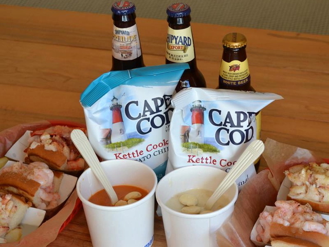 <p>Lobster rolls and chowder at Luke's Lobster.</p>
