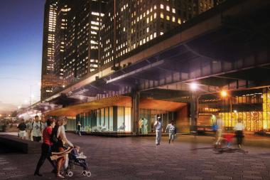 The East River waterfront esplanade is slated for completion in 2014.