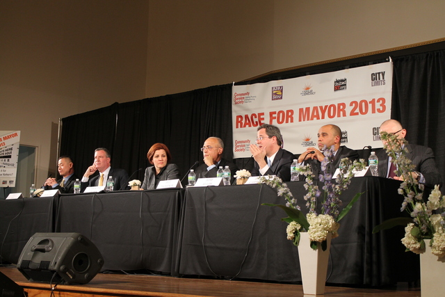 <p>The candidates debated issues including raising the minimum wage and affordable housing.</p>
