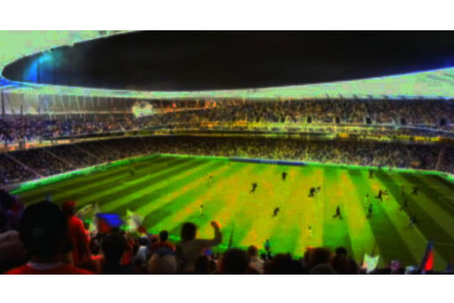 <p>Renderings of the interior to a proposed MLS stadium in Flushing Meadows-Corona Park.</p>
