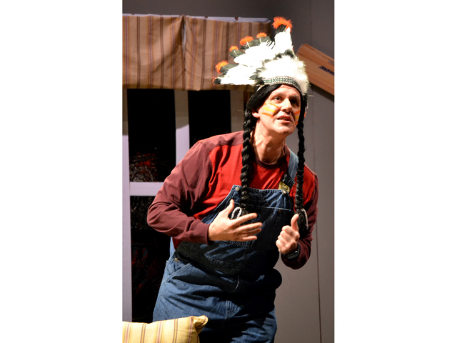 <p>Orlando Iriarte in "Moose Murders."</p>
