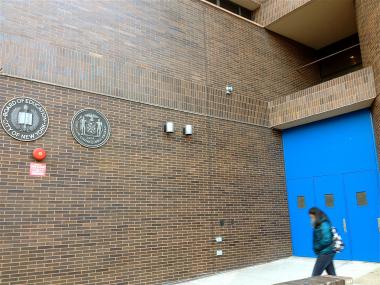 The city has nearly 1,000 more overcrowded classrooms in the fall of 2011 than the previous year, the United Federation of Teachers said.
Murry Bergtraum High School has been without phone service since Hurricane Sandy.