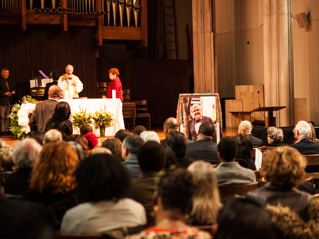 <p>Services for youth services advocate Richard Murphy, 68, took place at the Union Theological Seminary Chapel, on Feb. 16, 2013. Murphy passed away on Feb. 14, 2013, in Manhattan.</p>
