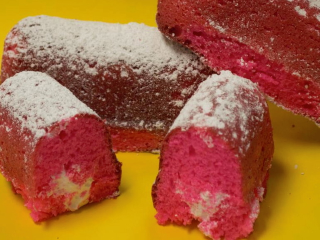 <p>Leske's has several "Hostess inspired" creations on its menu, including Twinkies dyed pink for Valentine's Day.</p>
