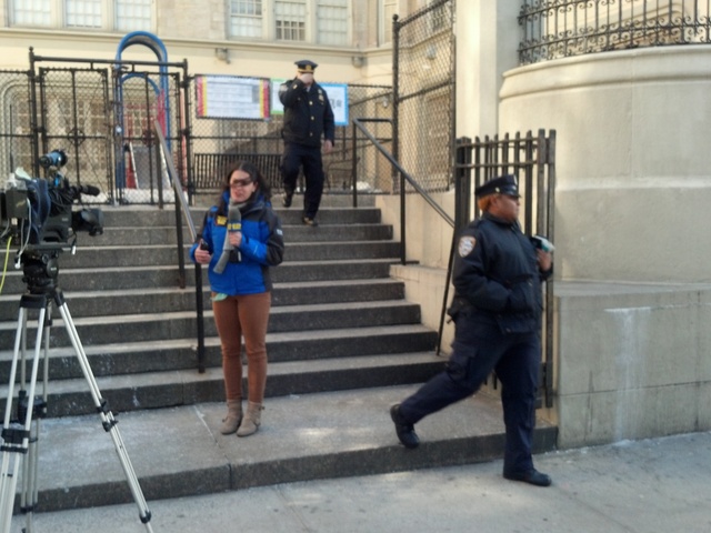 <p>An 8-year-old girl escaped a would-be kidnapper Feb. 21, 2013 in front of P.S. 33 in The Bronx.</p>
