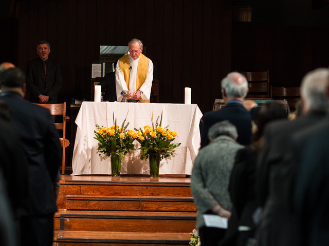<p>Services for youth services advocate Richard Murphy, 68, took place at the Union Theological Seminary Chapel, on Feb. 16, 2013. Murphy passed away on Feb. 14, 2013, in Manhattan.</p>

