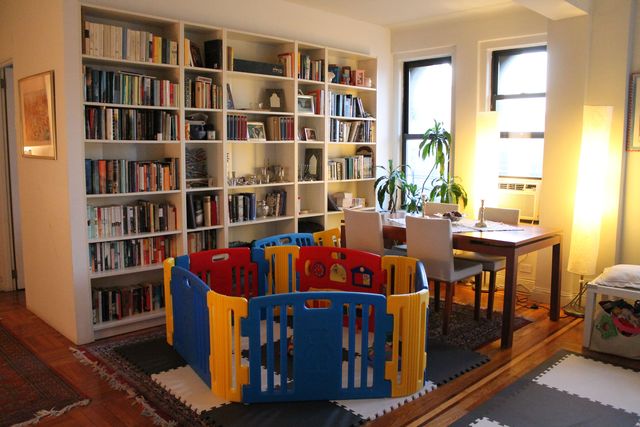 <p>The Molinaris' living room has become a play space for their two sets of twins, they said.&nbsp;</p>
