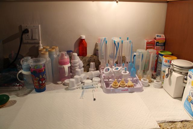 <p>Many of the spaces in the Molinaris' apartment have been taken over by the needs of the two sets of twins.&nbsp;</p>
