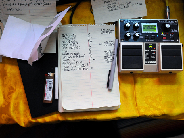 <p>The band VietNam works through their set list in Greenpoint, Brooklyn before they start their national tour, Feb. 26, 2013.</p>
