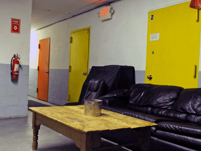 <p>Indie band VietNam uses a small practice space in Greenpoint, Brooklyn.</p>
