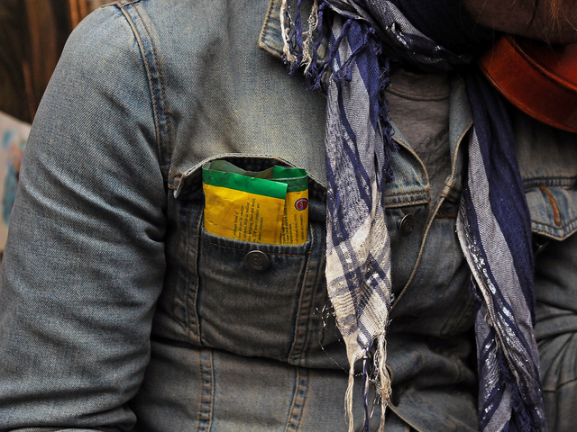 <p>VietNam band members broke up their practice in Greenpoing, Brooklyn with smoke breaks, Feb. 16, 2013.</p>
