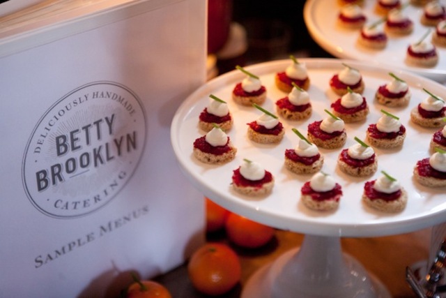 <p>Betty Brooklyn, a caterer at the Wedding Crashers fair last year.</p>
