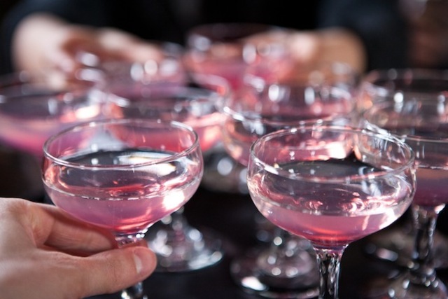 <p>Solerno cocktails booth at Wedding Crashers last year.</p>

