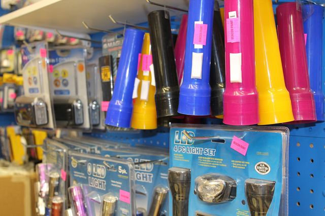 <p>Bruce Stark, the owner of Beacon Paint and Hardware said flashlights have been in high demand.&nbsp;</p>
