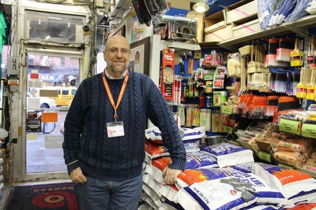 <p>Beacon Paint and Hardware owner Bruce Stark said the storm is coming and people should be prepared.&nbsp;</p>
