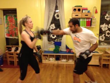 Couples can celebrate the most romantic day of the year by punching each other.