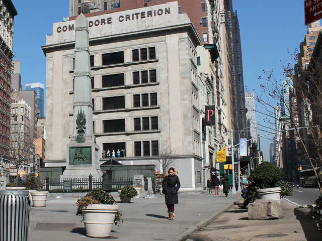 <p>The Parks Department announced in January 2013 that it was considering opening a market in Worth Square, a 0.75-acre plaza adjacent to Madison Square Park.</p>
