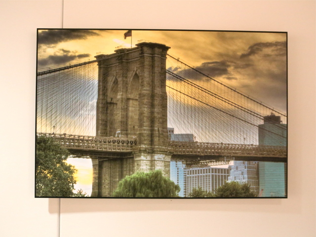 <p>Court Clerk Douglas Palmer's photo of the Brooklyn Bridge.</p>
