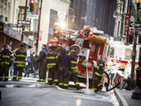 FiDi Four-Alarm Blaze Engulfs Fulton Street Building