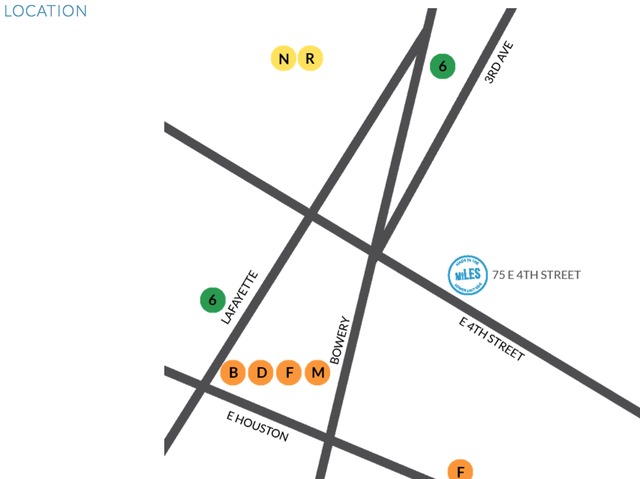 <p>The MiLES pop-up event space will be located at 75 E. Fourth Street starting April 1.</p>
