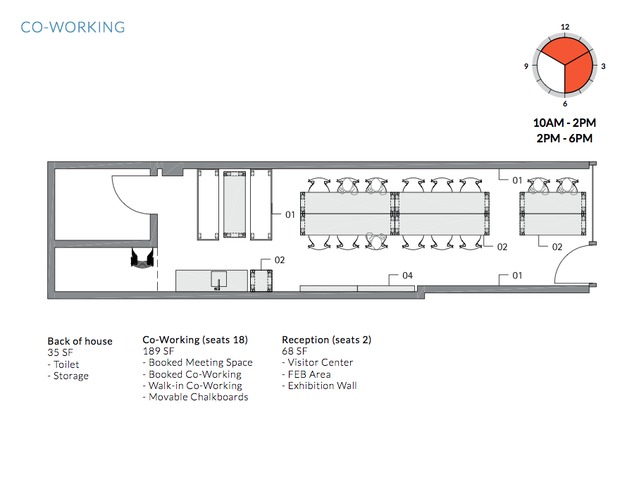 <p>The MiLES pop-up event space to be located at 75 E. Fourth Street will serve as a versatile community space.</p>
