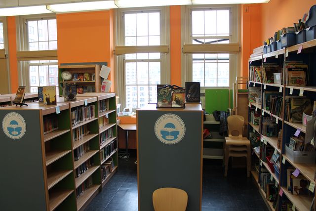<p>The book room is in a space that used to be used for small group meetings.&nbsp;</p>
