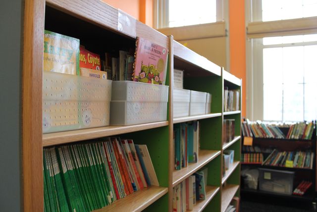 <p>Parents donated books and bought books online.&nbsp;</p>
