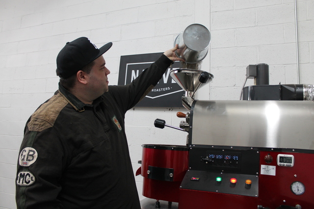 <p>Brian Donaldson launched Native Coffee Roasters this month. He roasts his own fair trade beans in a warehouse space in Astoria, Queens, and plans to sell the coffee at local markets.</p>
