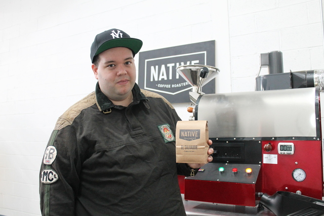 <p>Brian Donaldson, 29, launched Native Coffee Roasters this month. He roasts his own fair trade beans in a warehouse space in Astoria, Queens.</p>
