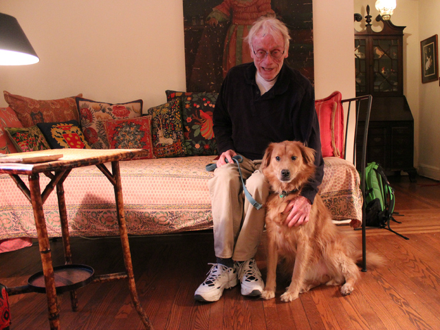 <p>Edgar Brandau said he picked Oscar out of the litter because of his long hair.</p>

