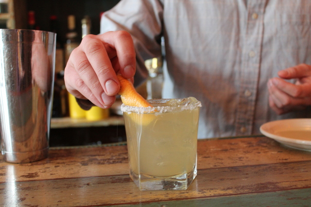 <p>Pachanga Patterson manager Dawid Dabrowicz makes a &ldquo;William Lamport.&rdquo; The Astoria eatery&rsquo;s signature St. Patrick&rsquo;s Day cocktail combines tequila, Jameson Irish Whiskey, lime juice and grapefruit syrup.</p>
