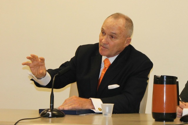 <p>Police Commissioner Ray Kelly at a City Council budget hearing on March 12, 2013.</p>
