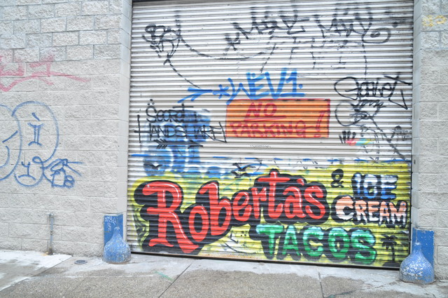 <p>Roberta's Pizza is planning to install four bike corrals down the street from its shop this spring.</p>
