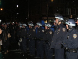 Protesters Dwindle as Police Presence Grows at Vigil for Kimani Gray 