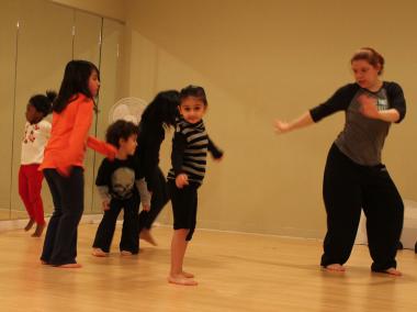 Zumba for kids is meant to develop motor skills in young children.