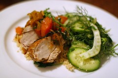 Quick Chicken Tagine With Fennel Salad Brings Moroccan Flavor to the Table