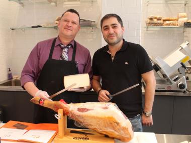 Mr. Vino’s Cucina offers a large selection of beers, cheeses and meats.