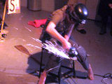 'Women With Power Tools' Perform With Drills, Hair Clippers and Sanders