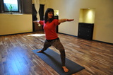 'Hangover Yoga' Mixes Downward Dog With Hair of the Dog at Bushwick Bar