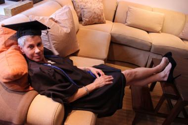 Carol Berman, 64, is graduating with a psychology degree from Marymount Manhattan College. After nearly 40 years of working toward her bachelor's, she will graduate with honors.