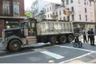 Man in Wheelchair Pinned by Large Truck in SoHo