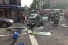 Eight Hurt After Car Jumps Curb in East Village