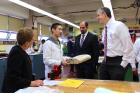 Arne Duncan Visits Aviation High School in Queens