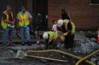 Broken Water Line at West 85th Street Closes Road
