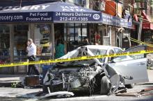 Drunk Driver Jumps Curb, Hits Pedestrians and Rams Citi Biker, Cops Say